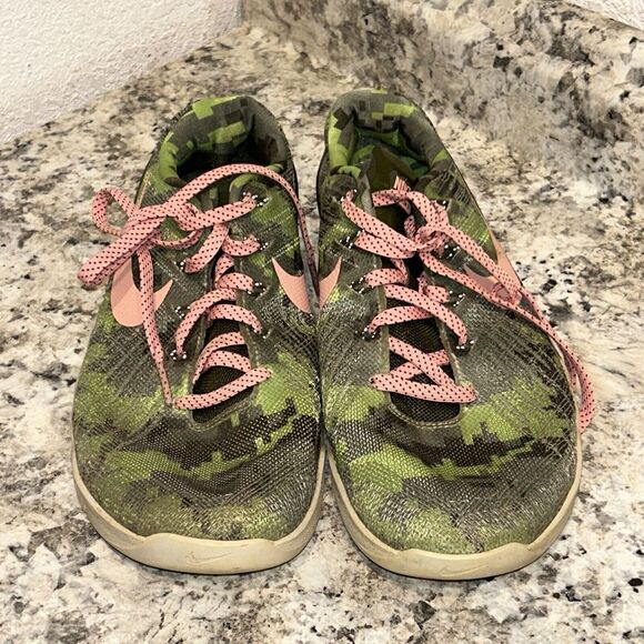 Nike Shoes - Nike Metcon 3 AMP Shoes Size 8.5 Womens‎ Sneakers Camo Weightlifting Athletic B4